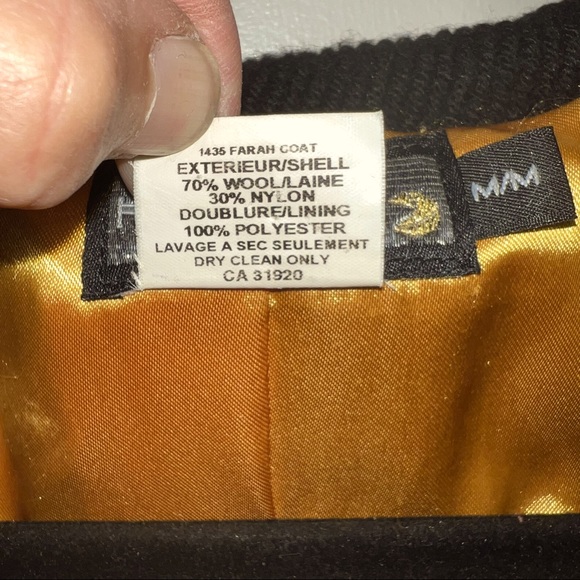 Rare Kitchen Orange OG Farah Coat Gold Lining, Hood, Med Mudshark Streetwear - Picture 5 of 13